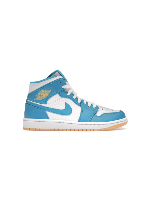 JORDAN 1 MID AZZURRO