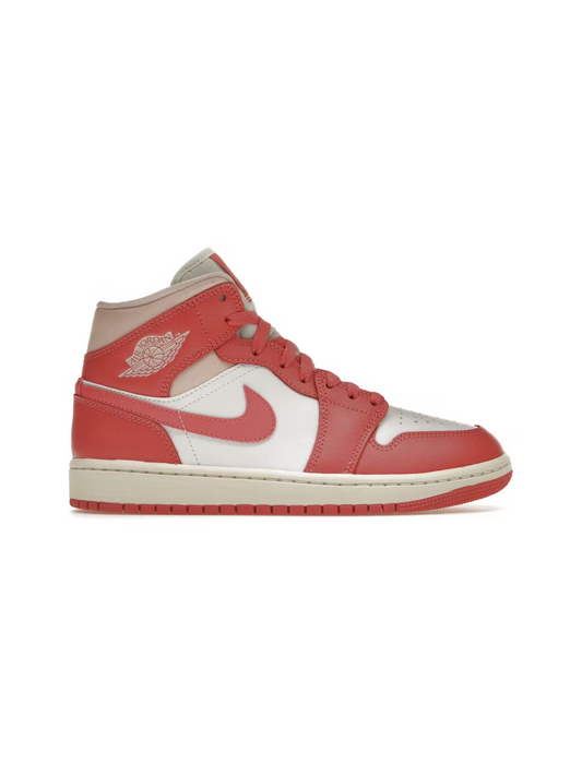 JORDAN 1 MID FRAGOLA E CREMA