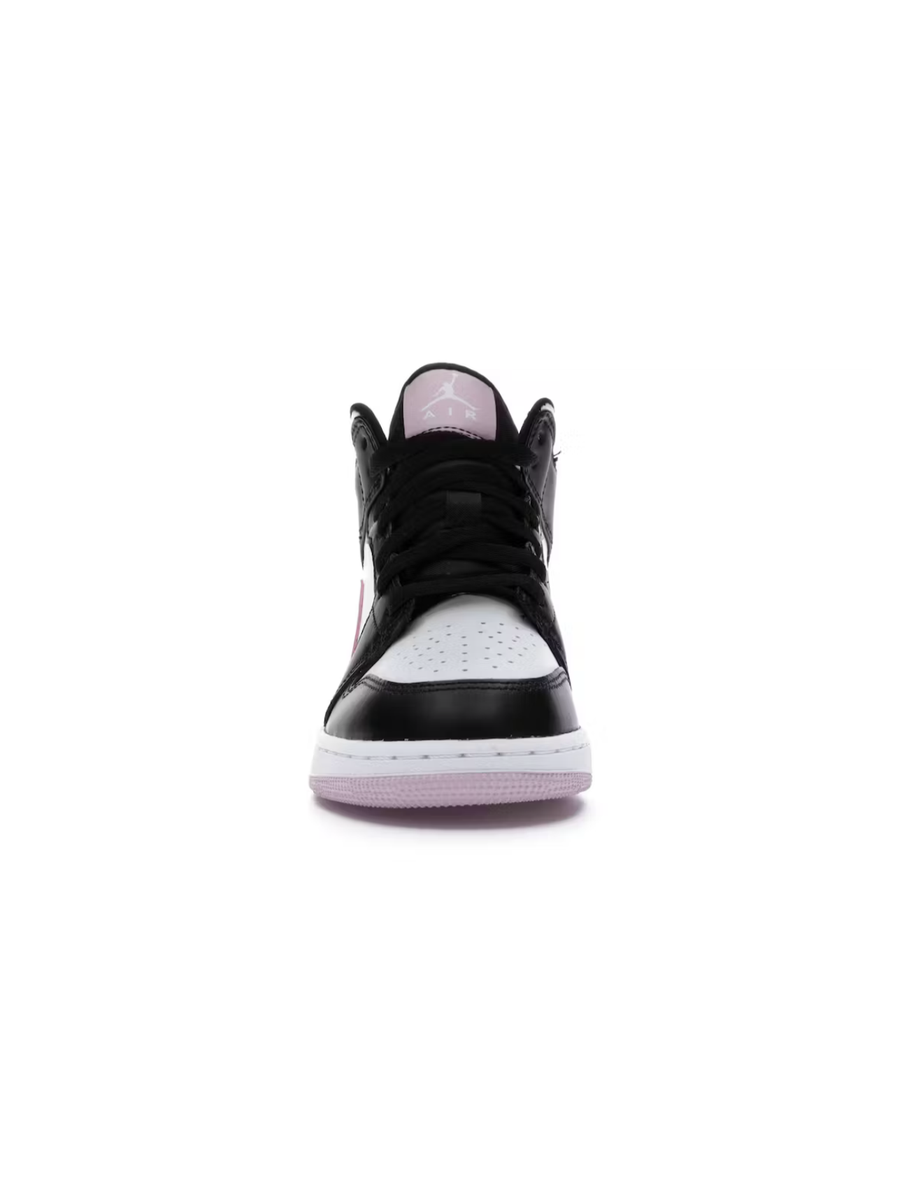 JORDAN 1 MID WHITE BLACK LIGHT ARCTIC PINK