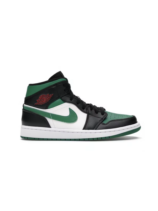 JORDAN 1 MID GREEN TOE